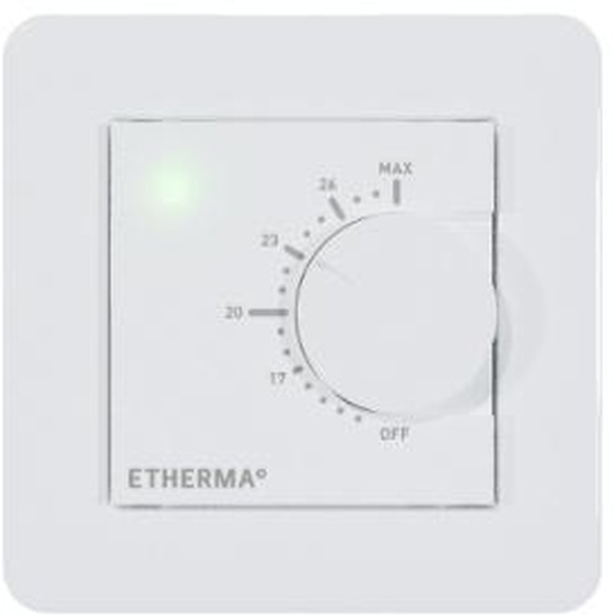 Etherma eBASIC-1 Thermostat avec fonction App et molette 41278