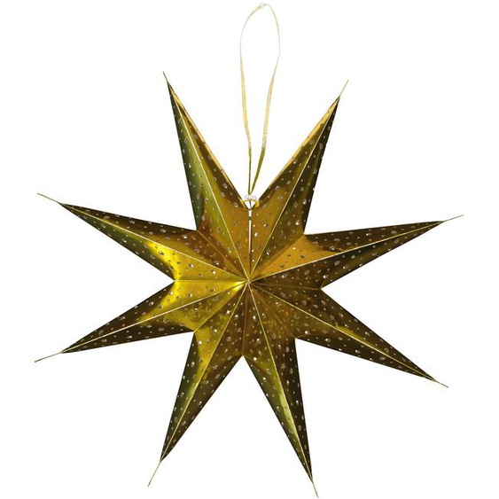Étoile De Noël Éclairage LED 68 Cm Doré