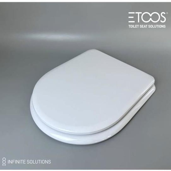 ETOOS Abattant WC Esedra HDF - Blanc