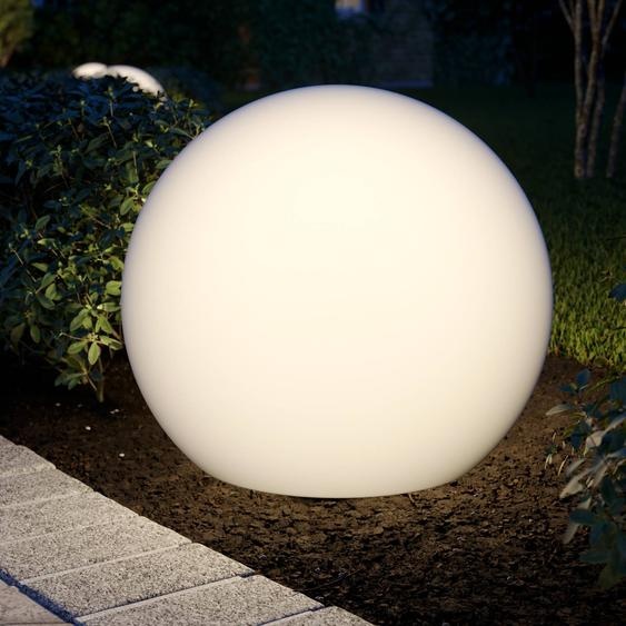 Euluna Lampe sphérique Cumulus L pour le jardin, Ø 60 cm Nowodvorski Lighting, blanc, Matière Plastique