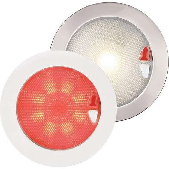 EuroLED150 blanc chaud/rouge Acier inoxydable