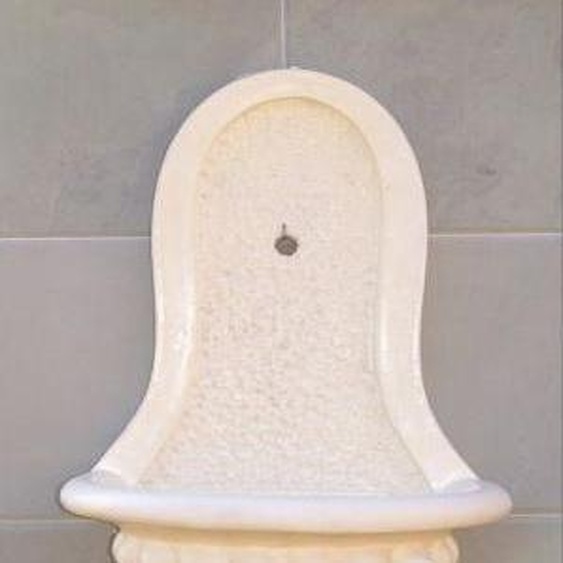 Evier de jardin 83 cm Fontaine en pierre Décoration paysagère Utilité Nouveau CARTAMA