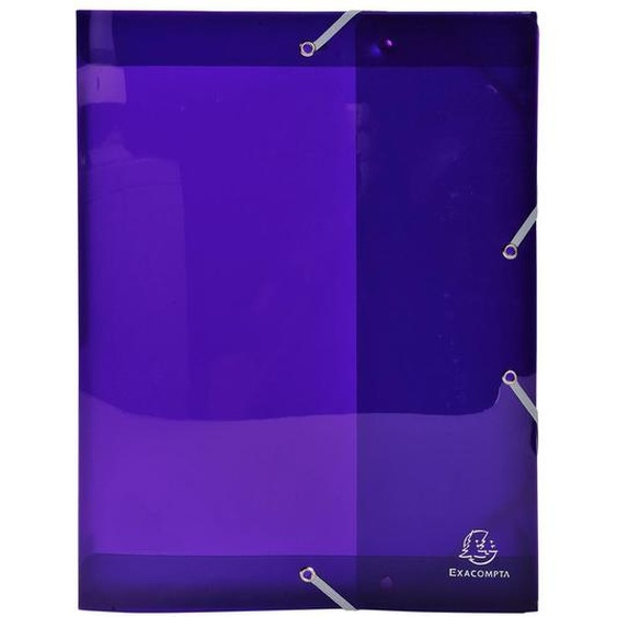 EXACOMPTA Boite de classement en polypropylène Dos 40mm Iderama PP - A4 - Violet