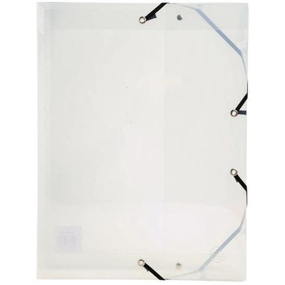 EXACOMPTA Boite de classement Exabox Dos 60mm Polypropylène Crystal - A4 - Cristal
