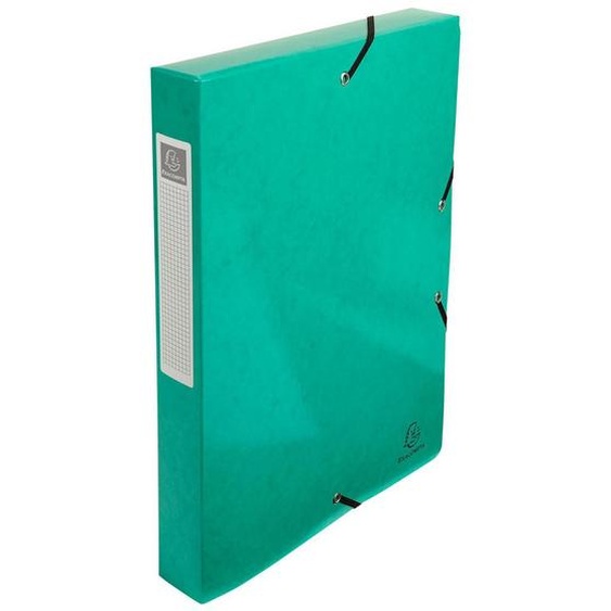 EXACOMPTA Boîte de classement Iderama dos de 40mm - A4 - Vert foncé