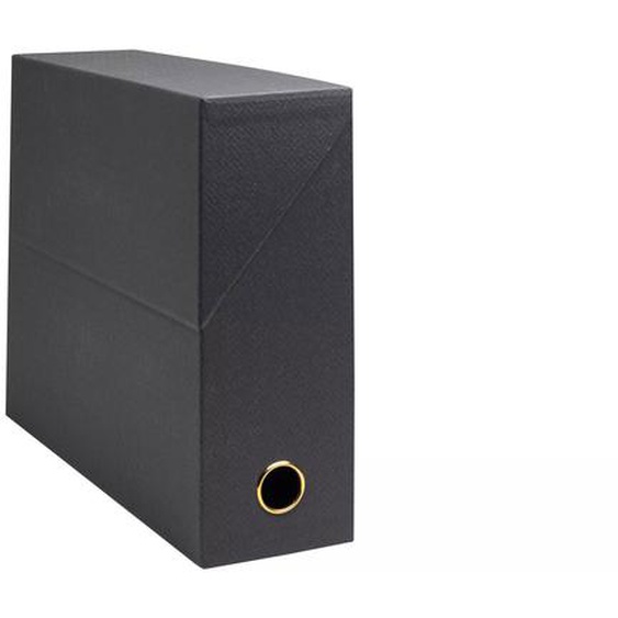 Exacompta Boîte de classement OfficeByMe en carton - Dos  9 cm - Noir