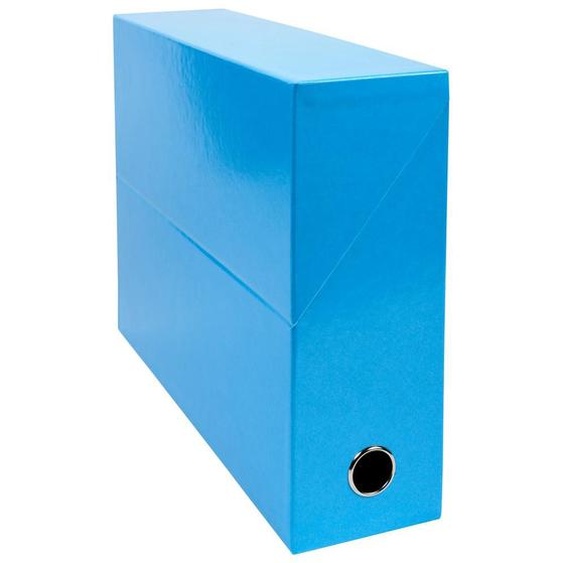 EXACOMPTA Boite transfert dos 90mm Iderama - Bleu clair