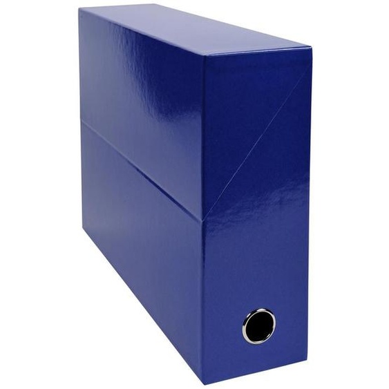 EXACOMPTA Boite transfert dos 90mm Iderama - Bleu foncé