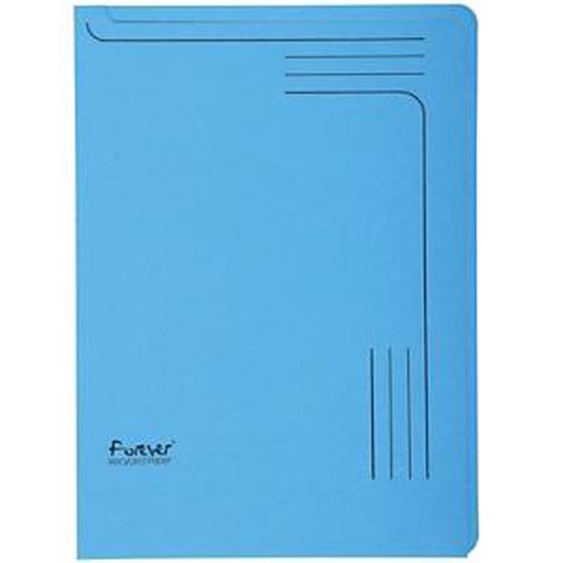 Exacompta Chemise coins FOREVER, semi rigide 290g, pour format A4, coloris assortis - Lot de 25