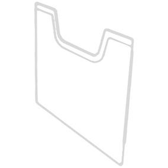EXACOMPTA Plaque de recouvrement horizontal A4 - Gris lumière