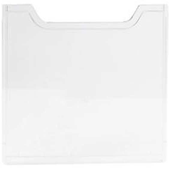 EXACOMPTA Plaque de recouvrement verticale A4 - Cristal