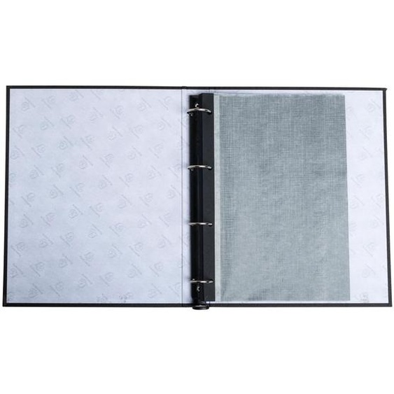 EXACOMPTA Recharge de 20 pages pour album photos classeur - Noir