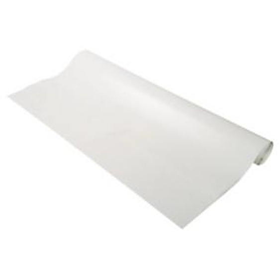 Exacompta Recharge de papier pour tableaux - standard blanc uni 60g - Rouleau de 48 feuilles 63 x 98 cm