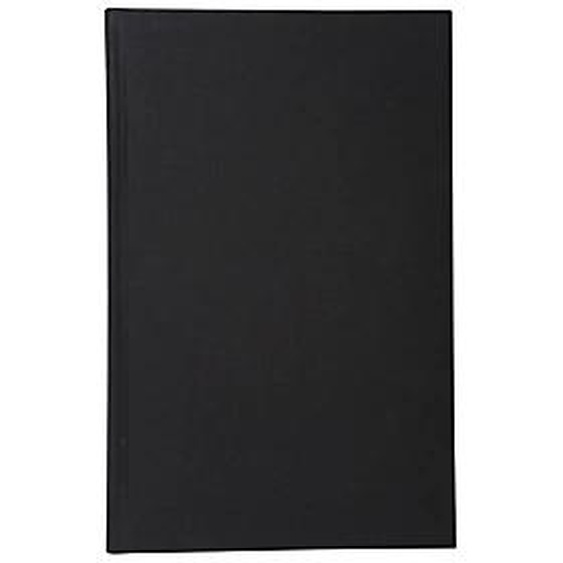 EXACOMPTA Registre 36x22,5cm 5x5 folioté 500 pages - Noir