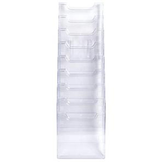 EXACOMPTA Trieur mural modulable vertical 8 compartiments A4 - Cristal