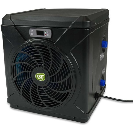 EXIT Piscine Pompe à Chaleur 15m³ (3,7kW) – Chauffage Piscine – Pool Heater – Noir