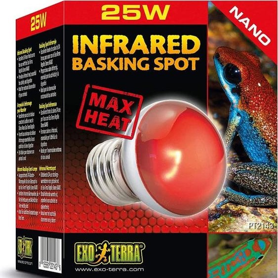 Exo Terra Nano Lampe chauffante infrarouge 25w Transparent Transparent One Size