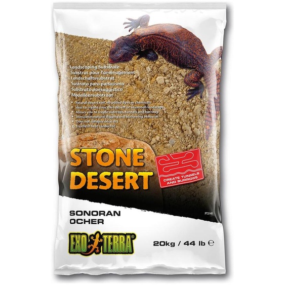 Exo Terra Sonoran Stone Desert Substrate Brown 20 kg Brown 20 kg