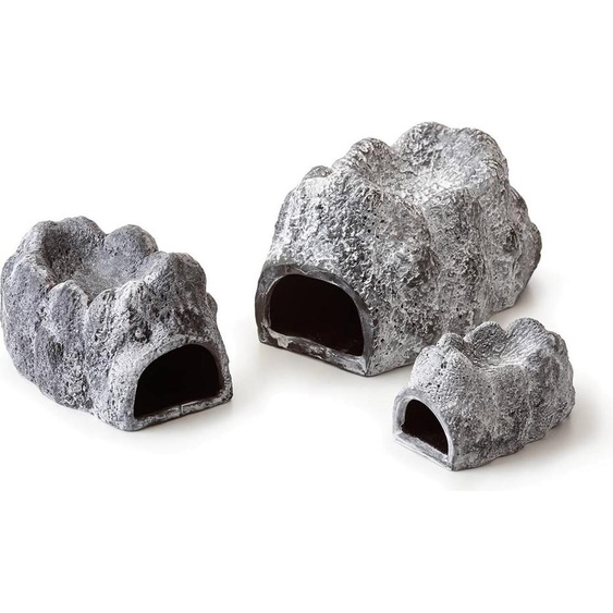 Exo Terra Wet Rock - grotte en céramique, moyenne / L 16 cm x L 10 cm x H 6,5 cm