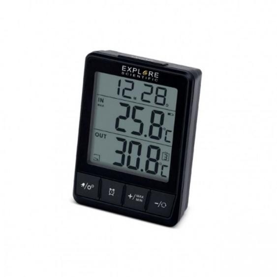 EXPLORE THERMOMETRE WSH-002 Thermomètre intérieur/extérieur, horloge, monochrome