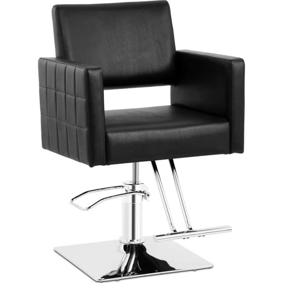 Expondo physa Fauteuil de coiffure Ribbleton avec repose-pieds - hauteur dassise 49 - 63 cm - 150 kg - noir