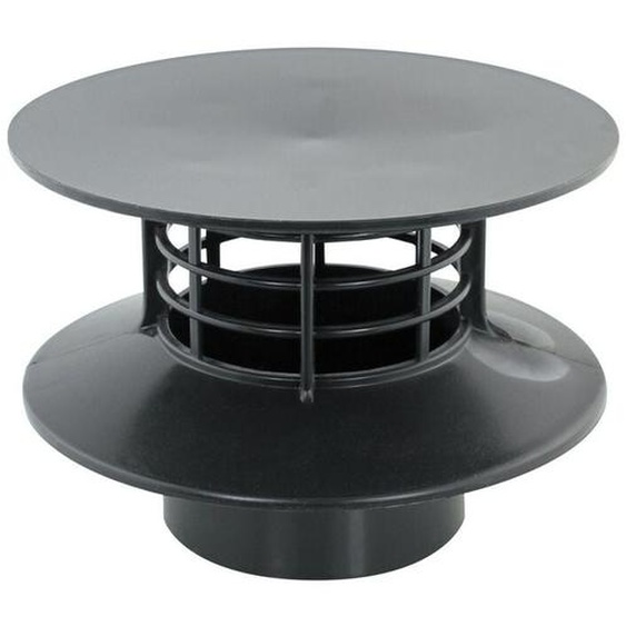 Extracteur statique Ø100 ardoise - Fitt - Ardoise - PVC