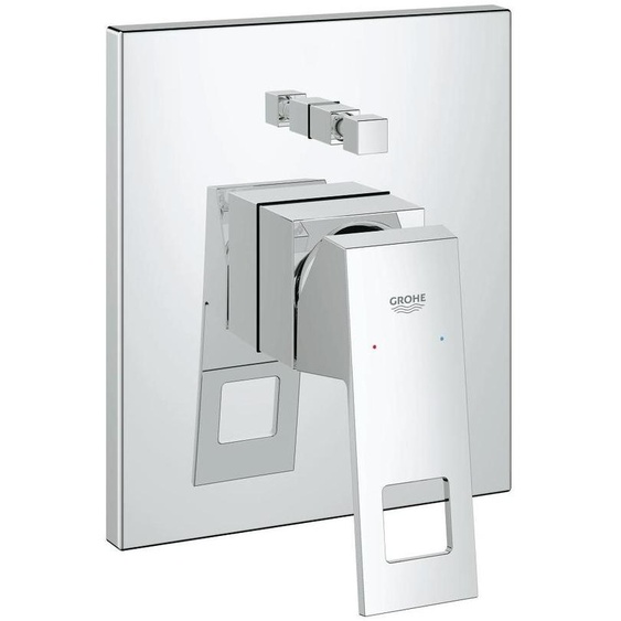 Façade pour mitigeur monocommande 2 sorties Eurocube - GROHE - 19896000