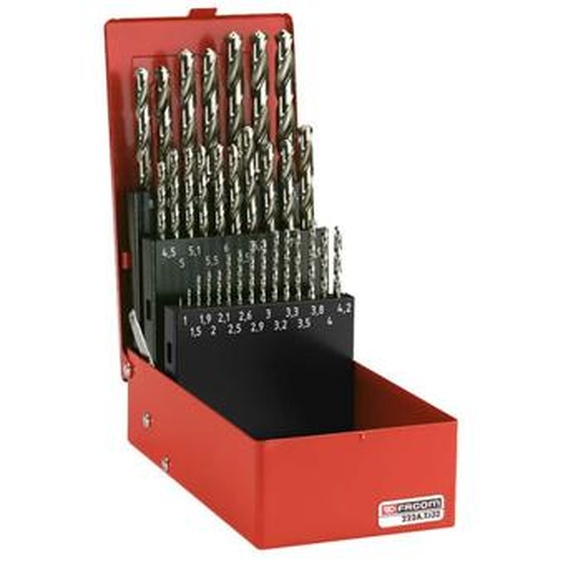Facom Sortiment Gefraeste Bohrer Set, 32-tlg