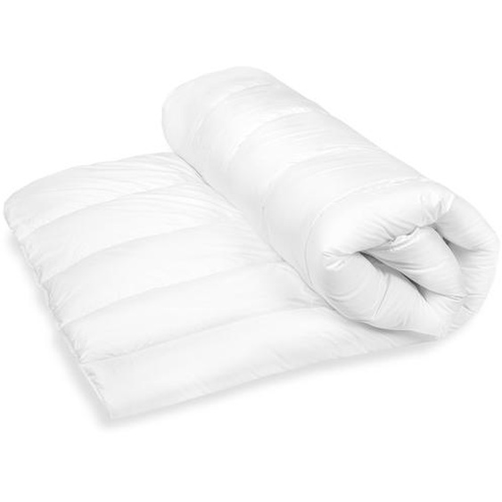 FAM Home Couette 200 x 200 Couette douce en microfibre - Couette antiallergique pour les personnes allergiques