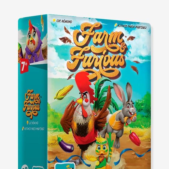 Farm & Furious bleu