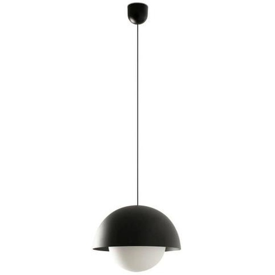 Plafonnier suspendu - FARO - MARISOL - Noir mat - Verre - LED intégrée 2700K