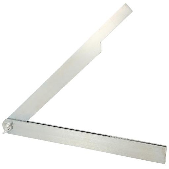 Fausse équerre de mécanicien 200mm avec papillon  - WILMART - 137502