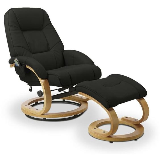 Fauteuil avec fonction de relaxation Matador avec pouf pour le salon
