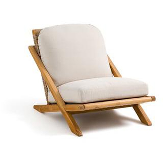 Fauteuil bas de jardin, acacia, Cossi