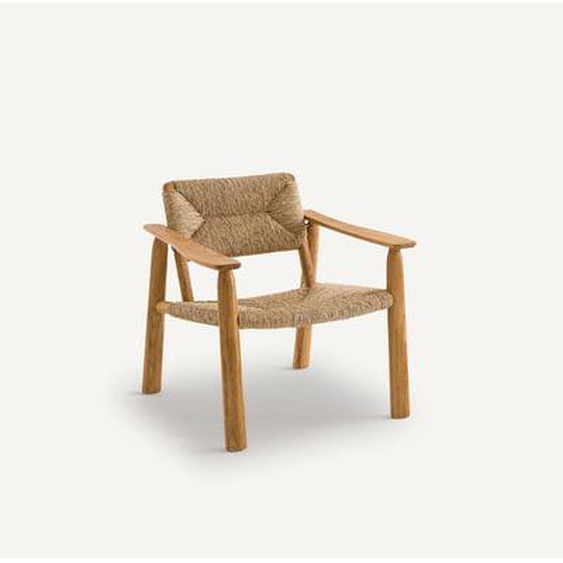 Fauteuil chêne paille, Abondance design E.Gallina