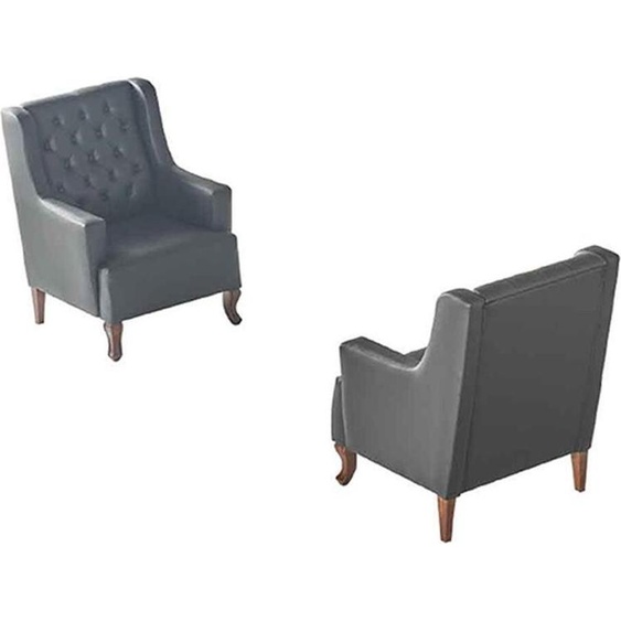 Fauteuil Chesterfield Desgin Classique 1 place Boutons Fauteuil inclinable Boutons