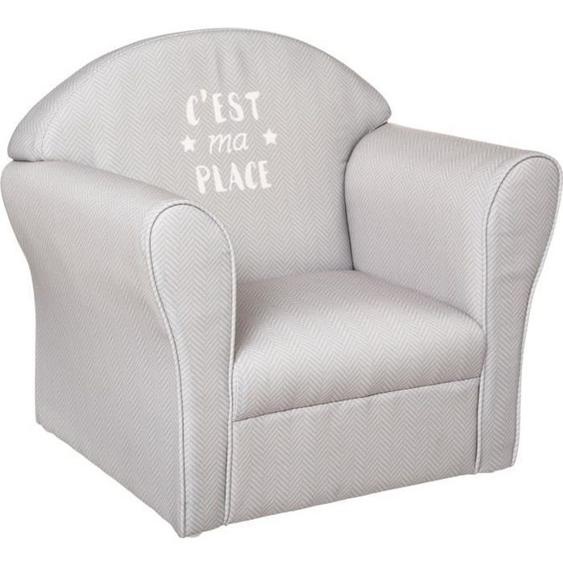 Fauteuil classique enfant Gris Atmosphera