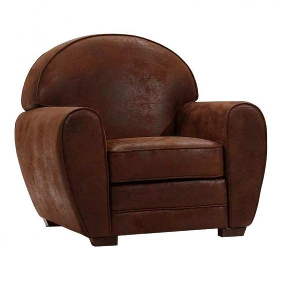 Fauteuil CLUB microfibre antara plus grizzly
