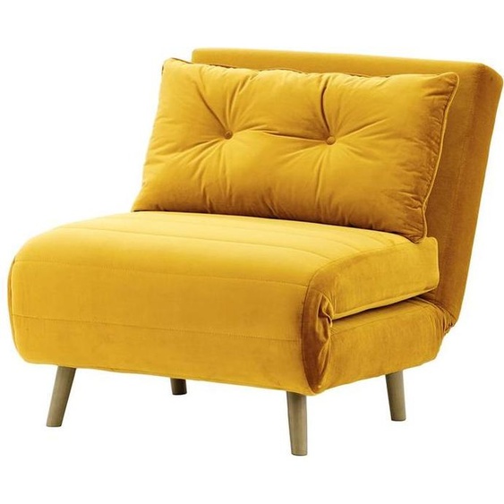 Fauteuil convertible Flic - large de 77 cm-Velluto 8-wax black