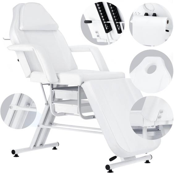 Fauteuil cosmétique avec bacs blanc lit chaise longue SPA tatouage tattoo
