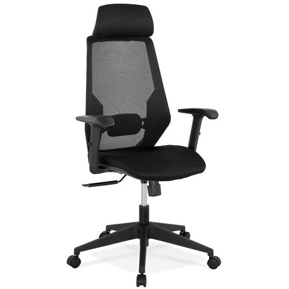 Fauteuil de bureau ergonomique VEKTOR noir design