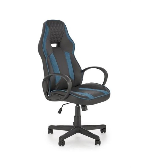 Fauteuil de bureau RAGNAR noir / bleu