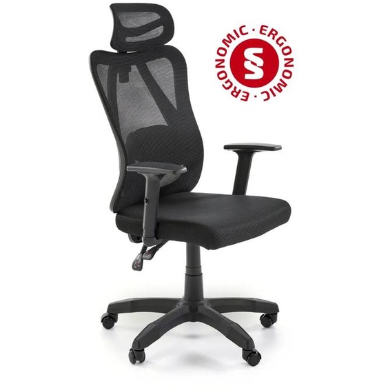 Fauteuil de bureau RAMOS noir
