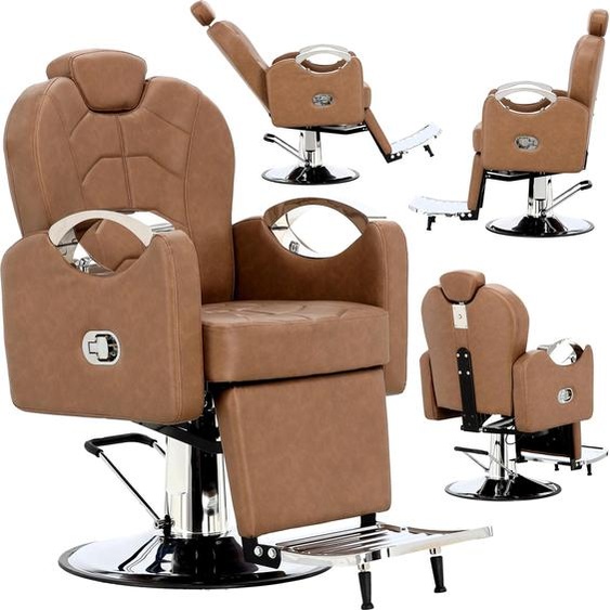 Fauteuil de coiffure Besarion de barbier hydraulique pour salon de coiffure barbershop barberking