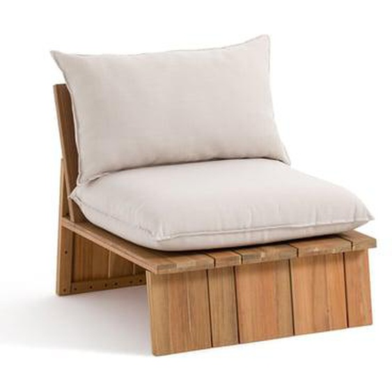 Fauteuil de jardin, acacia, Brut