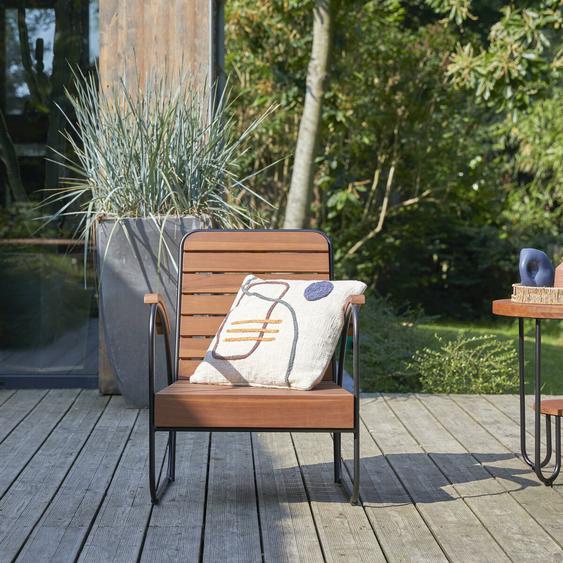 - Fauteuil de jardin en bois de teck Key Wood