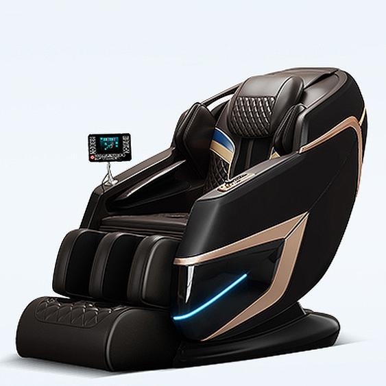 fauteuil de massage 3D, fonction chaleur MECHANICAL HANDS, Shiatsu, Zero Gravity, rails SL Bluetooth A31L Noir