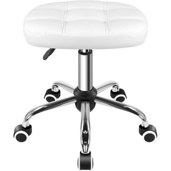 Fauteuil de massage avec rouleaux, réglable en hauteur, coussin ovale, capacité de charge de 110 kg, pour salon