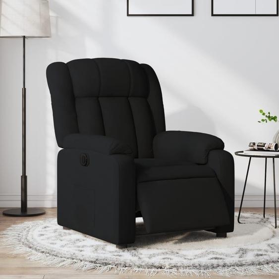 Fauteuil de massage électrique - Fauteuil - Chaise longue - Fauteuil TV - Dossier et repose-pieds réglables
