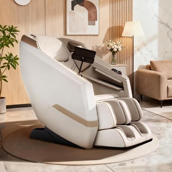 Fauteuil de massage sensation dapesanteur fonction chauffage Bluetooth SL rails L140×l73×H106cm /1122/